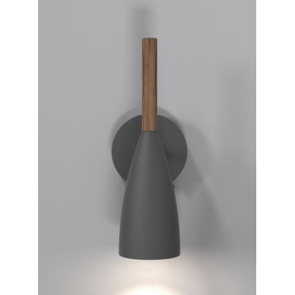 DFTP by Nordlux - Sieninis akcentinis šviestuvas PURE 1xGU10/8W/230V pilka