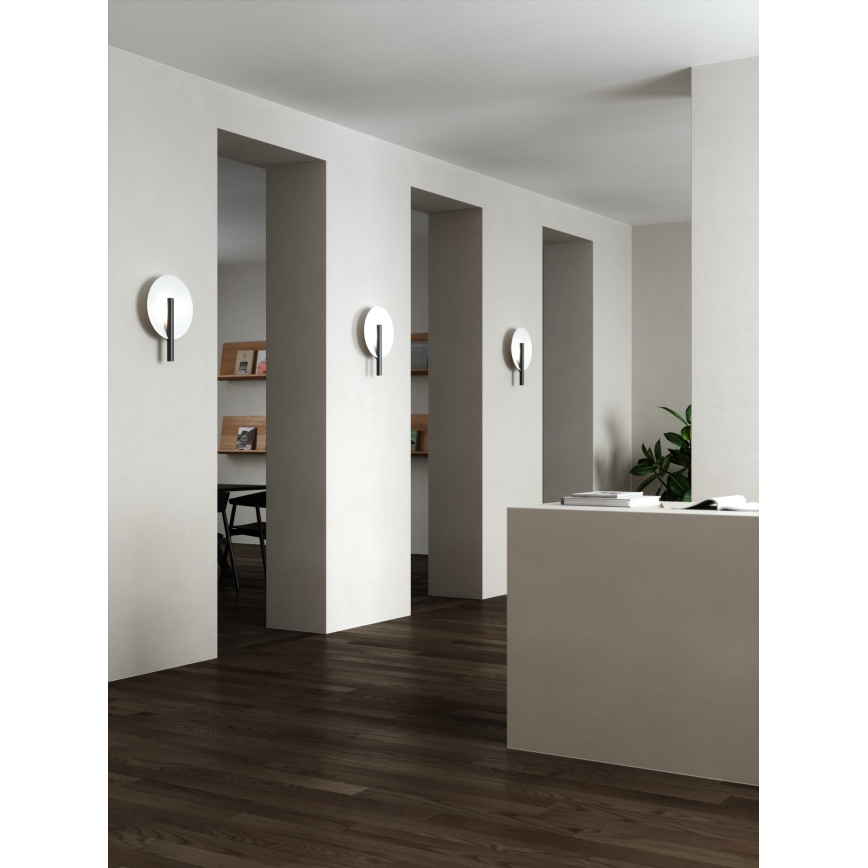 DFTP by Nordlux - Sieninis šviestuvas FURIKO 1xG9/25W/230V juoda