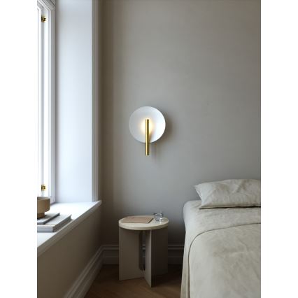 DFTP by Nordlux - Sieninis šviestuvas FURIKO 1xG9/25W/230V žalvaris