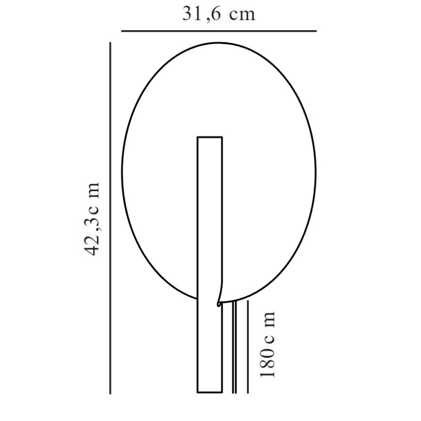 DFTP by Nordlux - Sieninis šviestuvas FURIKO 1xG9/25W/230V žalvaris