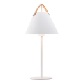 DFTP by Nordlux - Stalo lempa STRAP 1xE27/40W/230V balta