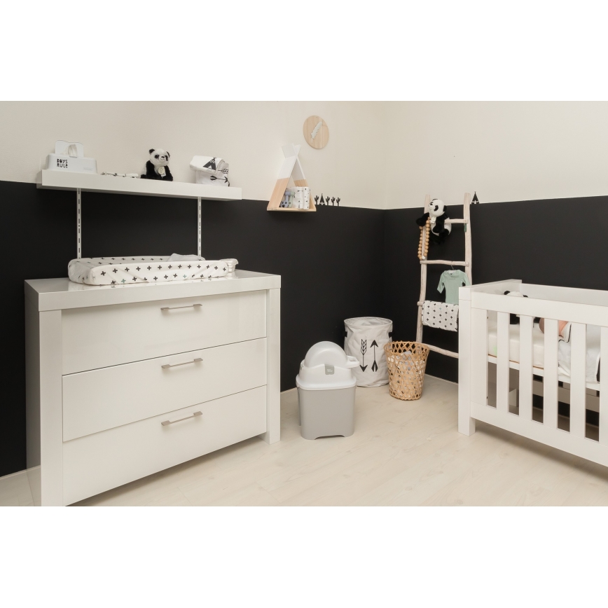 DiaperChamp - Sauskelnių dėžė ONE pilka