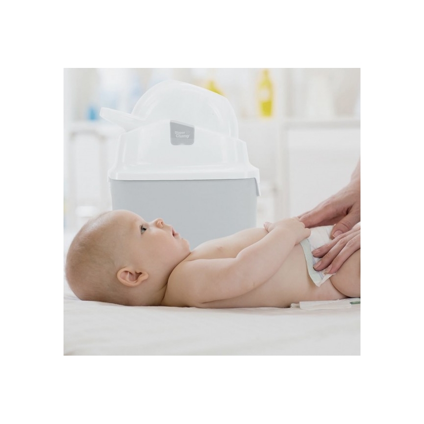 DiaperChamp - Sauskelnių dėžė ONE smėlio spalva