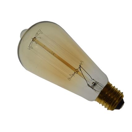 Didelio našumo dekoratyvinė pritemdoma lemputė SELEBY ST64 E27/40W/230V 2200K