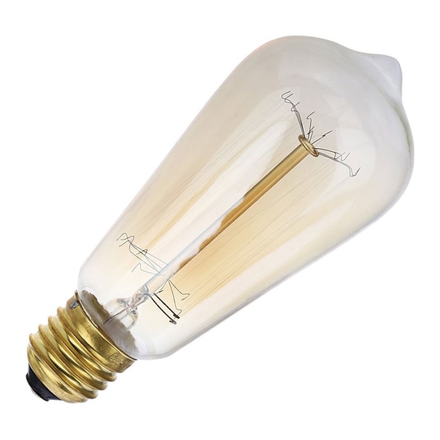 Didelio našumo dekoratyvinė pritemdoma lemputė SELEBY ST64 E27/40W/230V 2200K