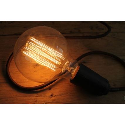 Didelio našumo dekoratyvinė pritemdoma lemputė  SELRED G125 E27/60W/230V 2200K 120 lm