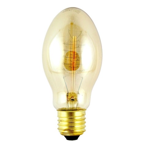 Didelio našumo dekoratyvinė reguliuojama lemputė VINTAGE B53 E27/40W/230V