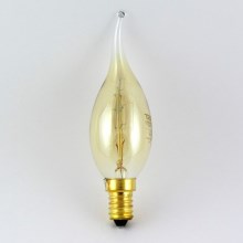 Didelio našumo dekoratyvinė reguliuojama lemputė VINTAGE C35 E14/40W/230V