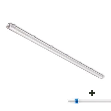 Didelio-našumo fluorescencinis light+LED Liuminescencinė elektros lemputė (pailga) su jutikliu Philips MASTER T8 G13/24W/230V