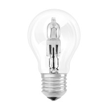 Didelio našumo halogeninė elektros lemputė E27/53W/230V permatoma