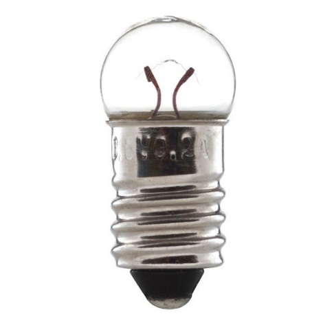 Didelio našumo kišeninio žibintuvėlio lemputė E10/2,5W/2,5V 0,3A