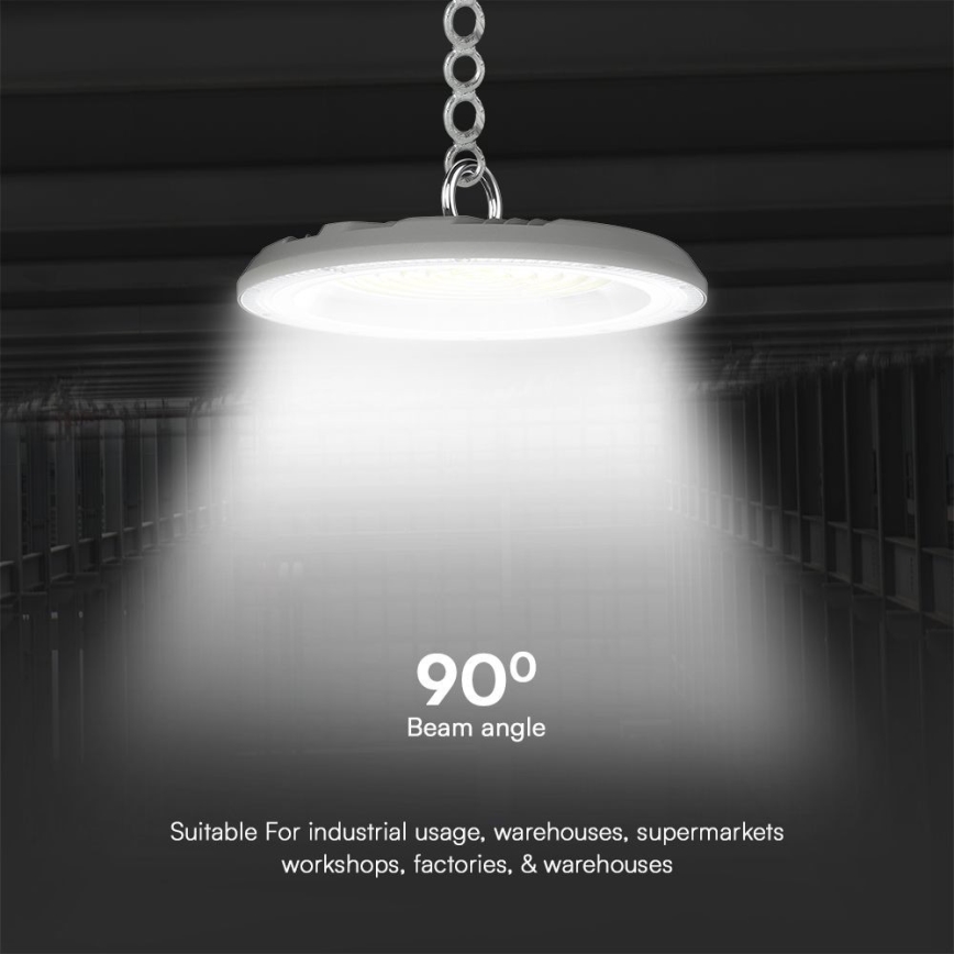 Didelio našumo LED šviestuvas High Bay LED/100W/230V 3000/4000/6500K IP65 ø 23,5 cm