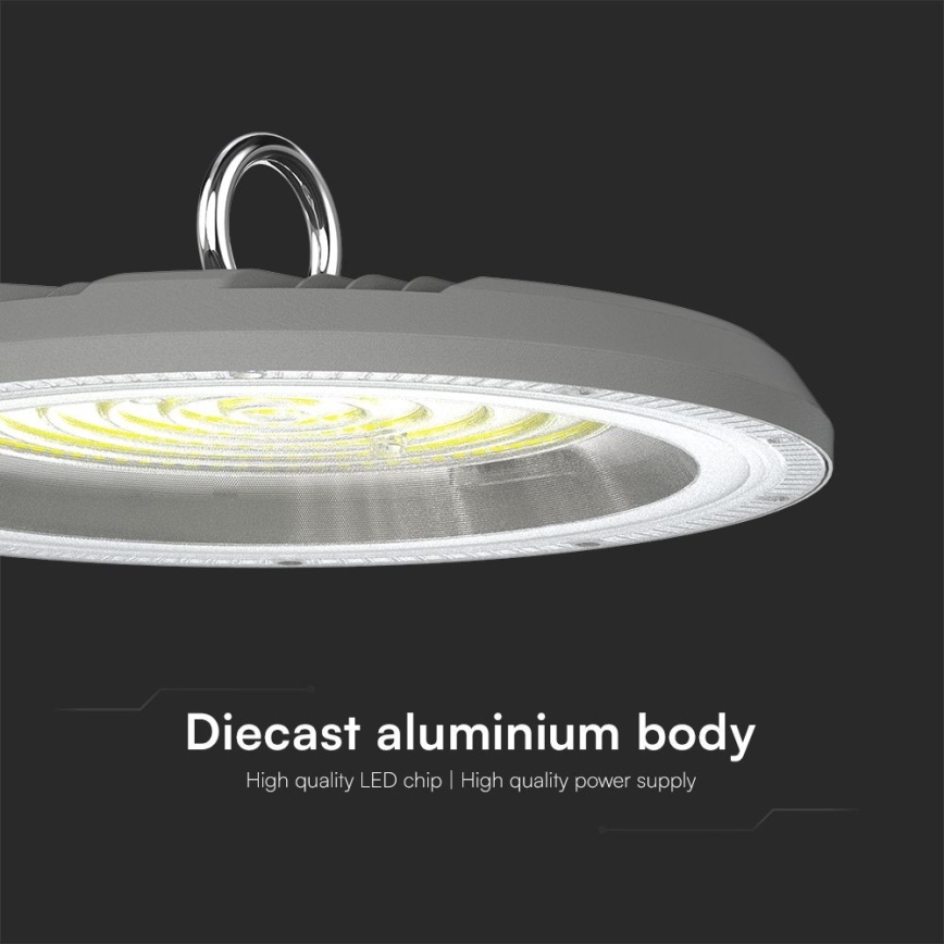 Didelio našumo LED šviestuvas High Bay LED/100W/230V 3000/4000/6500K IP65 ø 23,5 cm
