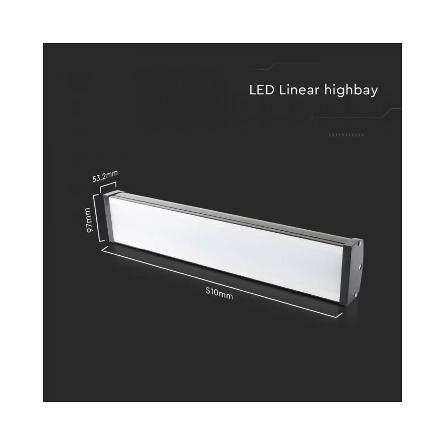 Didelio našumo LED šviestuvas High Bay LED/100W/230V 4000K IP65