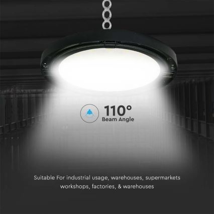 Didelio našumo LED šviestuvas High Bay LED/100W/230V IP65 4000K
