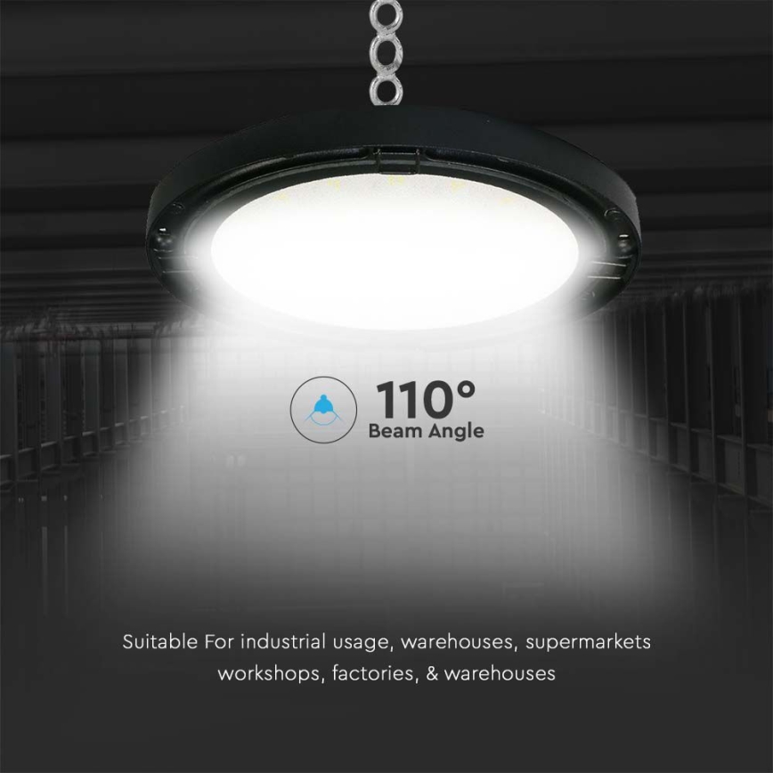 Didelio našumo LED šviestuvas High Bay LED/100W/230V IP65 4000K