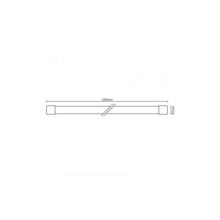 Didelio našumo LED šviestuvas LED/36W/230V IP40
