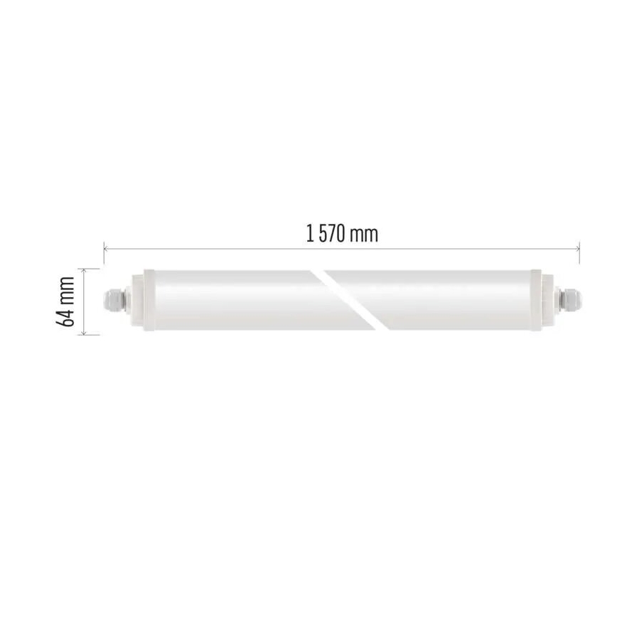 Didelio našumo LED šviestuvas LED/51W/230V IP65 4000K 157 cm