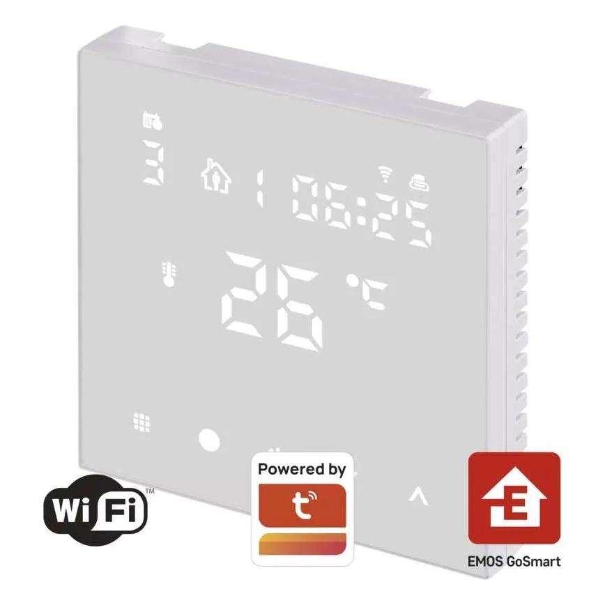 Digital termostatas grindų šildymui GoSmart 230V/16A Wi-Fi Tuya