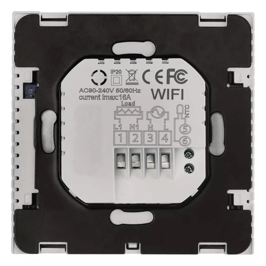 Digital termostatas grindų šildymui GoSmart 230V/16A Wi-Fi Tuya