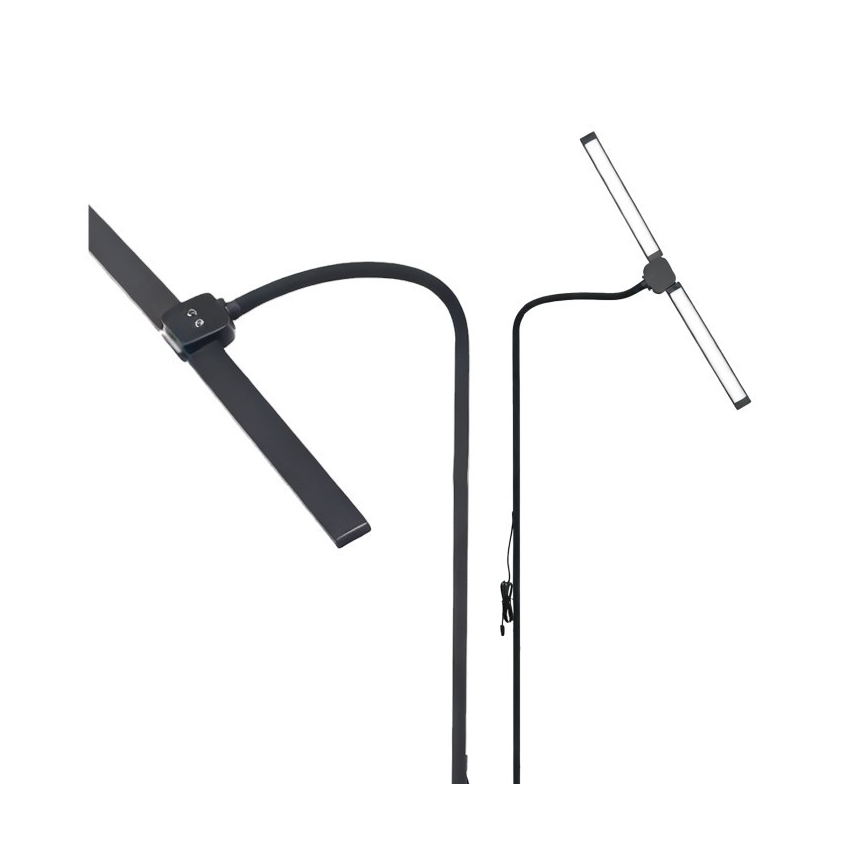 Dimeriuojama LED grindinė lempa TEILO LED/14W/230V 3000/4000/6000K juoda