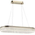 Dimeriuojama LED krištolinė liustra ant laido THALIA LED/50W/230V 3000-6000K + nuotolinio valdymo pultas