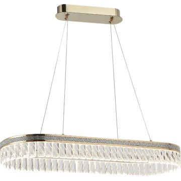 Dimeriuojama LED krištolinė liustra ant laido THALIA LED/50W/230V 3000-6000K + nuotolinio valdymo pultas