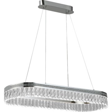 Dimeriuojama LED krištolinė liustra ant laido THALIA LED/50W/230V 3000-6000K + nuotolinis valdymas