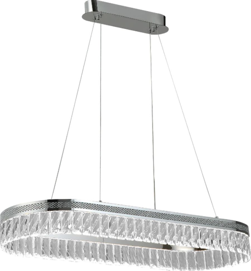 Dimeriuojama LED krištolinė liustra ant laido THALIA LED/50W/230V 3000-6000K + nuotolinis valdymas