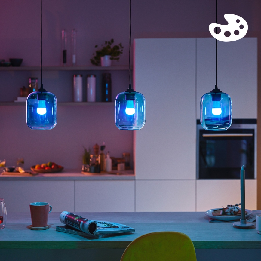 LED RGB dimeriuojama lemputė Philips SMART P45 E14/4,9W/230V 2200-6500K CRI 90