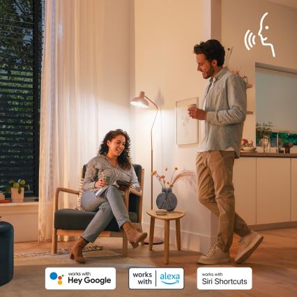 LED RGB dimeriuojama lemputė Philips SMART P45 E14/4,9W/230V 2200-6500K CRI 90