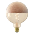 Dimeriuojama LED lemputė su kupolu FILAMENT G125 E27 4W/230V 1800K vario spalvos CRI 90