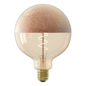 Dimeriuojama LED lemputė su kupolu FILAMENT G125 E27 4W/230V 1800K vario spalvos CRI 90