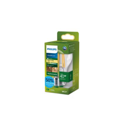 Dimeriuojama LED lemputė ULTRAEFFICIENT VINTAGE Philips A60 E27/2,3W/230V 2700K