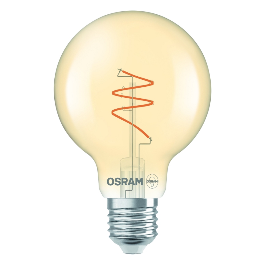 Dimeriuojama LED lemputė VINTAGE FILAMENT E27/4,9W/230V 2200K CRI 90 - Osram