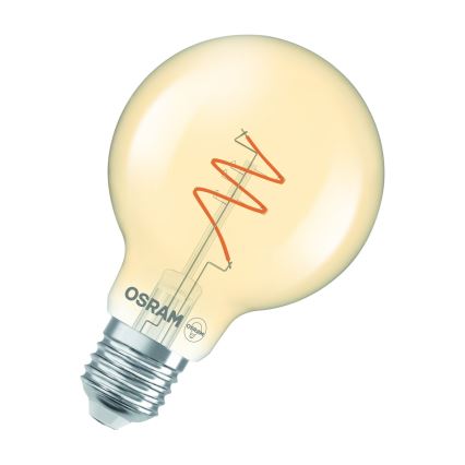 Dimeriuojama LED lemputė VINTAGE FILAMENT E27/4,9W/230V 2200K CRI 90 - Osram