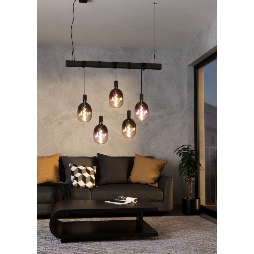 Dimeriuojama LED lemputė VINTAGE T120 E27/4W/230V 1800K dūminė - Eglo 110227