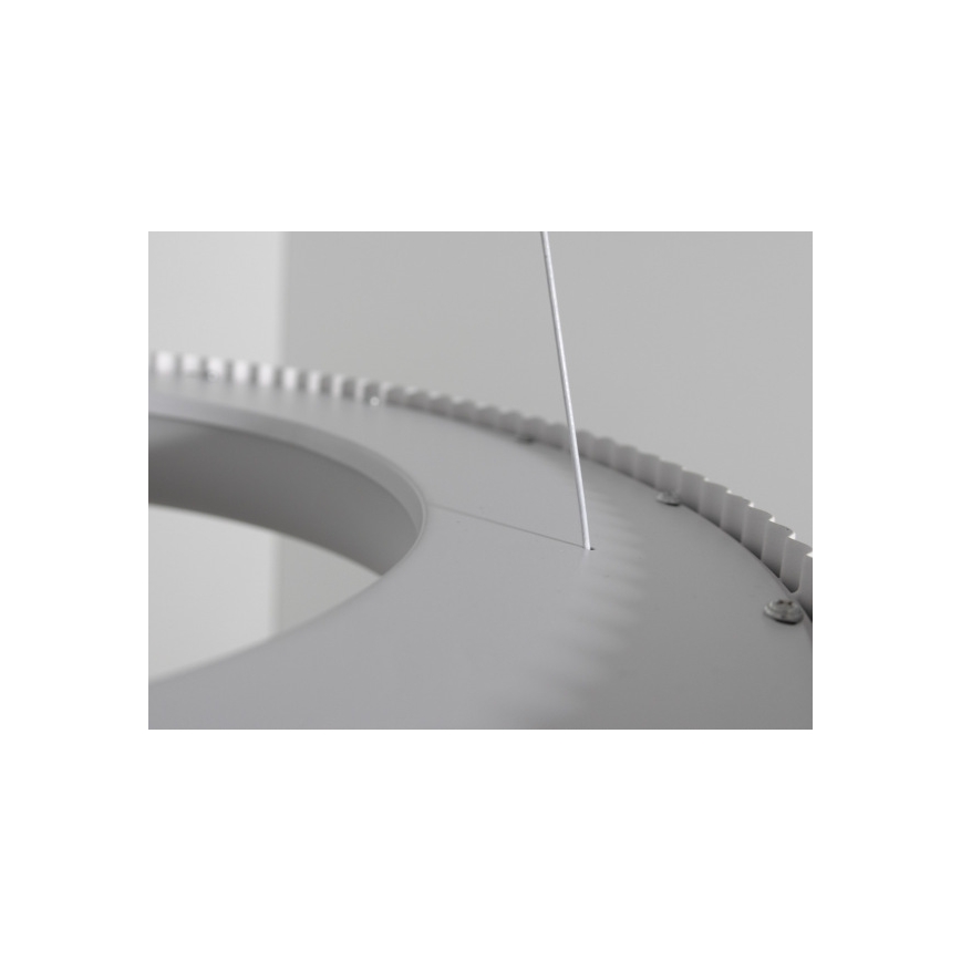 Reguliuojama LED liustra ant troselio, LED/75W/230V, 3000-6500K, skersm. 49 cm + nuotolinis valdymas