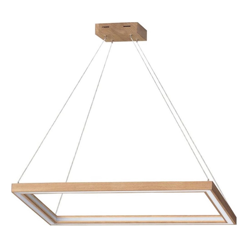 Dimeriuojama LED liustra ant laido LEGNO 2xLED/33W/230V ąžuolas