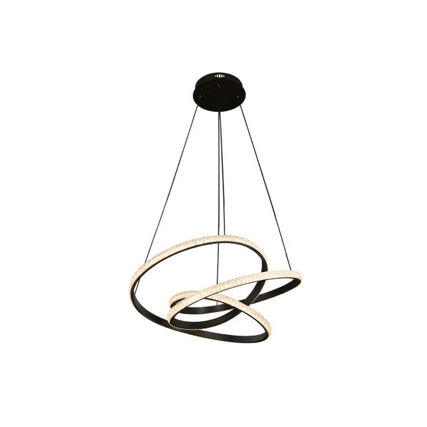 Reguliuojama liustra ant laido LED/90W/230V 3000-6500K skersmuo 47 cm + nuotolinis valdymas