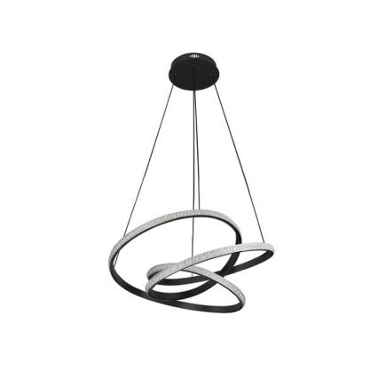 Reguliuojama liustra ant laido LED/90W/230V 3000-6500K skersmuo 47 cm + nuotolinis valdymas