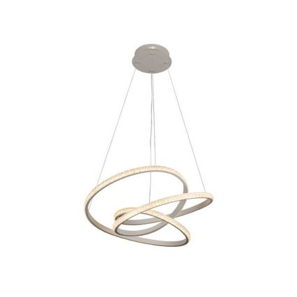 Reguliuojamas LED pakabinamas šviestuvas ant laido LED/90W/230V 3000-6500K skersmuo 47 cm + nuotolinis pultelis