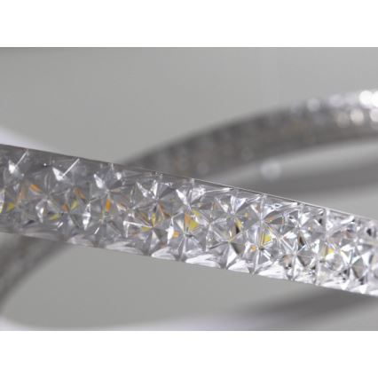 Reguliuojamas LED pakabinamas šviestuvas ant laido LED/90W/230V 3000-6500K skersmuo 47 cm + nuotolinis pultelis