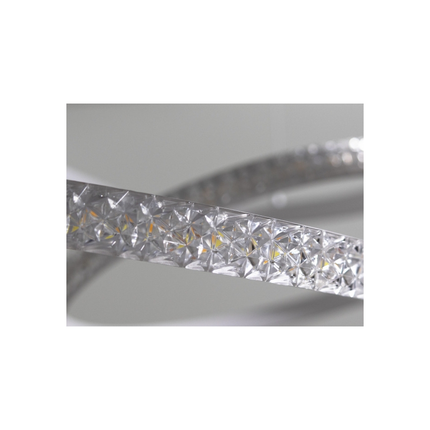 Reguliuojamas LED pakabinamas šviestuvas ant laido LED/90W/230V 3000-6500K skersmuo 47 cm + nuotolinis pultelis