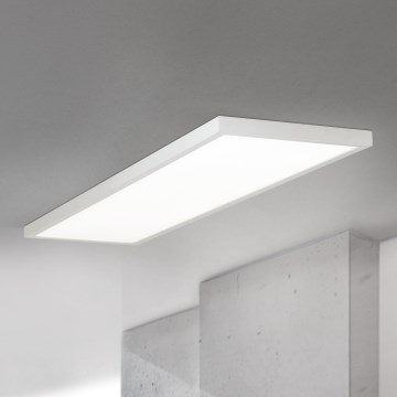 Dimeriuojama LED paviršiuje montuojama panelė DISC LED/40W/230V 2700/3000/4000K 115x30 cm balta