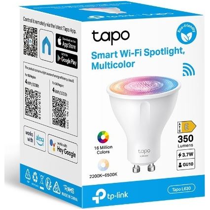 Dimeriuojama LED RGBW lemputė GU10/3,7W/230V 2200-6500K Wi-Fi - TP-Link