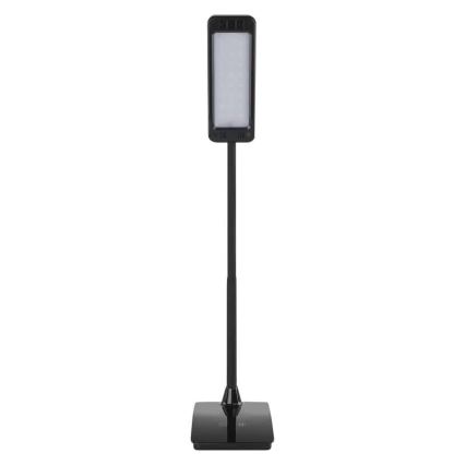 Dimeriuojama LED stalinė lempa EDDY LED/6W/230V 3000/4500/6800K juoda