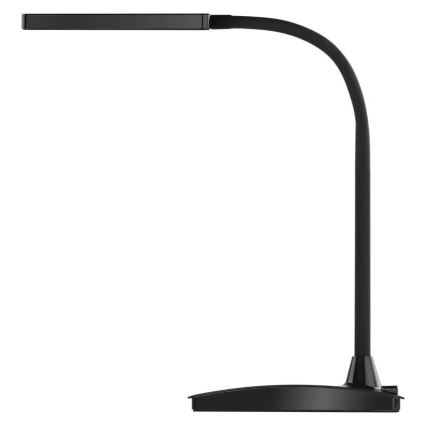 Dimeriuojama LED stalinė lempa EDDY LED/6W/230V 3000/4500/6800K juoda