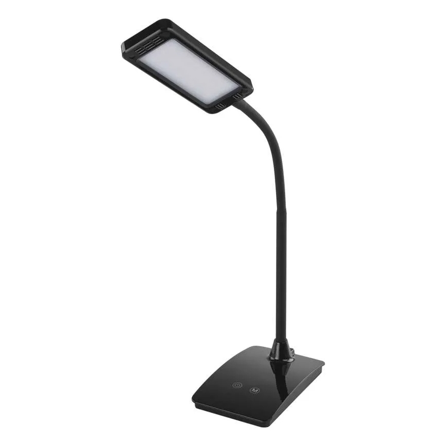 Dimeriuojama LED stalinė lempa EDDY LED/6W/230V 3000/4500/6800K juoda