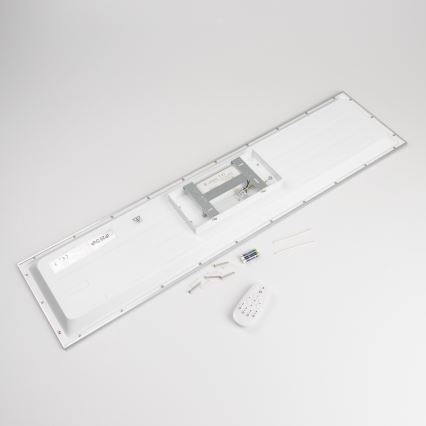 Dimeriuojama paviršinė LED panelė LED/32W/230V 2700-6500K 25x100 cm balta + su nuotolinio valdymo pulteliu